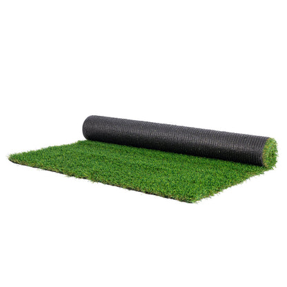 Artificial Grass, 5 x 10 Feet Carpet Green Lawn, 1.38" Fake Doormat Outdoor Lawn Decoration, Easy to Clean with Drainage Holes, Perfect for Multi-Function Home Indoor Entrance Scratching Dog Mats