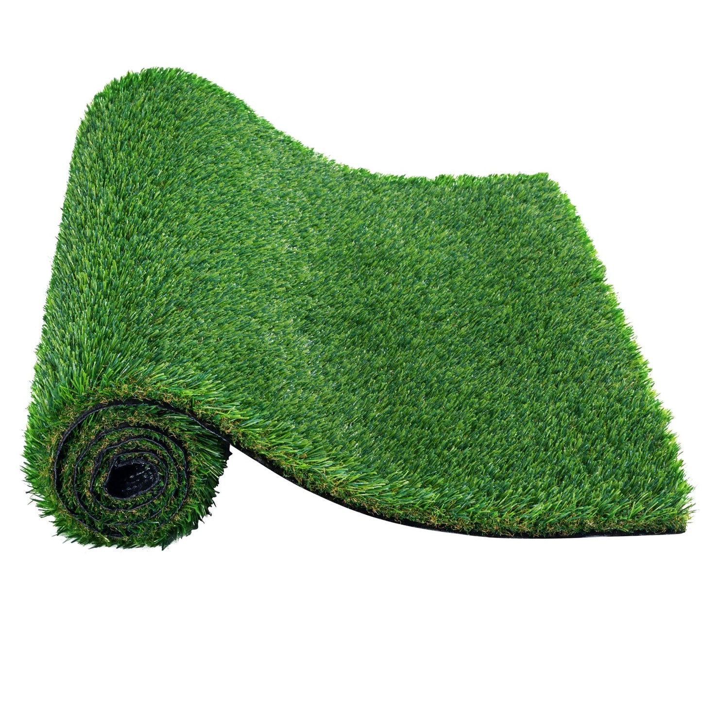 Artificial Grass, 5 x 10 Feet Carpet Green Lawn, 1.38" Fake Doormat Outdoor Lawn Decoration, Easy to Clean with Drainage Holes, Perfect for Multi-Function Home Indoor Entrance Scratching Dog Mats