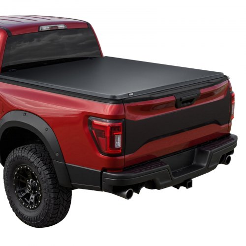 Soft Roll-Up Truck Bed Tonneau Cover, Compatible with 2017-2025 Honda Ridgeline, Fits 5 ft (5 ft 4 in/64 in) Bed, Triple-Layer Heavy-Duty PVC Tonneau Cover with Three Aluminum Alloy Support Bars