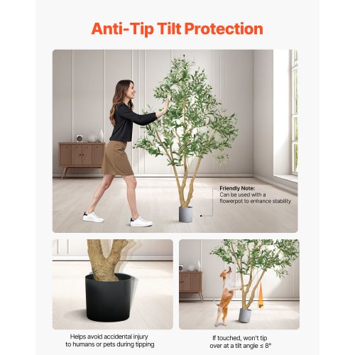 180 cm artificial olive tree tall artificial plant with pot for home office | EU