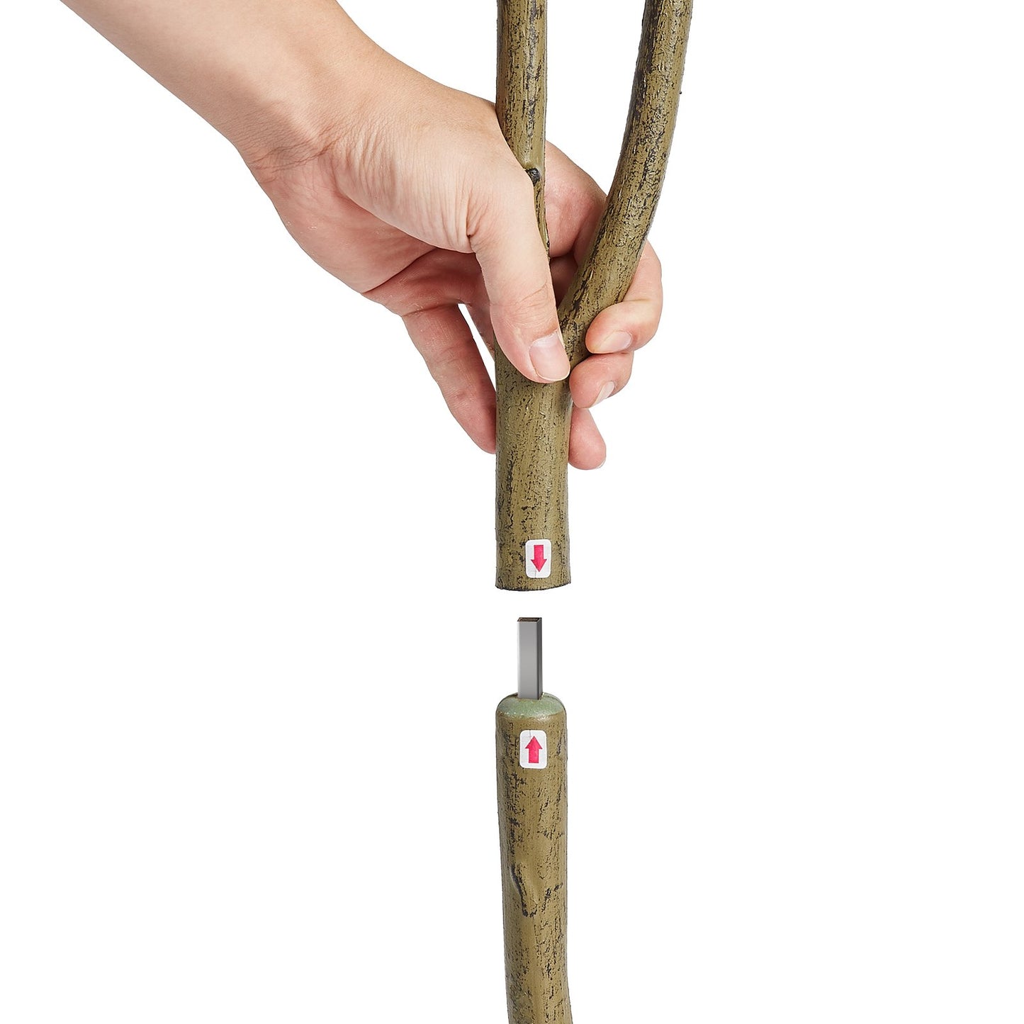 Artificial Fiddle Leaf Fig Tree, 6 FT, Safe PE Material &amp; Tip-over Protection Low Maintenance Humid Plant, Lifelike Green Fake Potted Tree for Home Office Warehouse Decor Indoor Outdoor