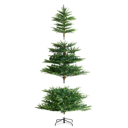 Christmas Tree 6.5 Feet Prelit Artificial Tree with 350 White LEDs 900 Tips