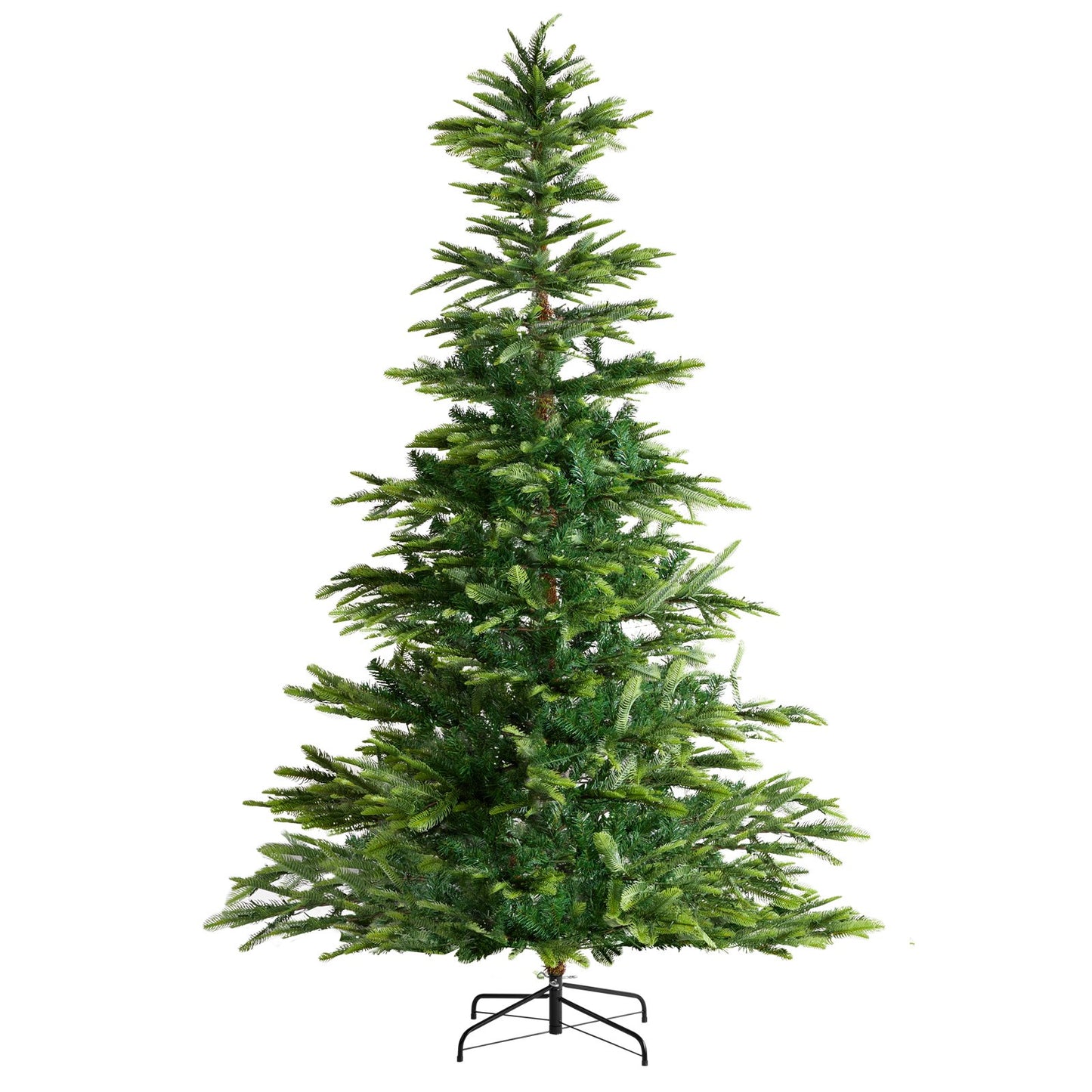 Christmas Tree 7.5 Feet Prelit Artificial Tree with 700 White LEDs 1319 tips