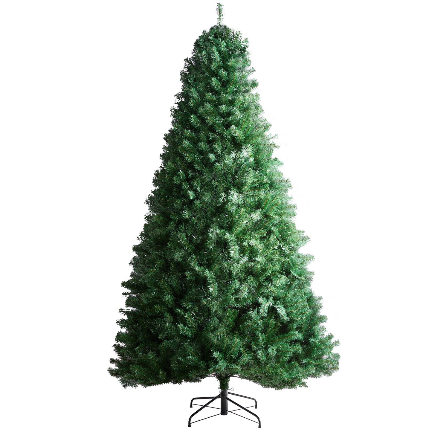 Christmas Tree 7.5 Feet Prelit Artificial Tree with 550 White LEDs 1346 Tips