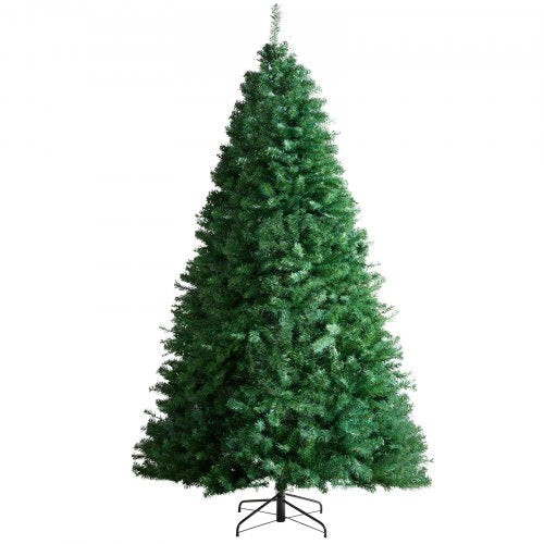 Christmas Tree, 7.5ft Artificial Xmas Tree, Full Holiday Decor Tree with 1346 Branch Tips and Metal Base for Home Party Office Decoration