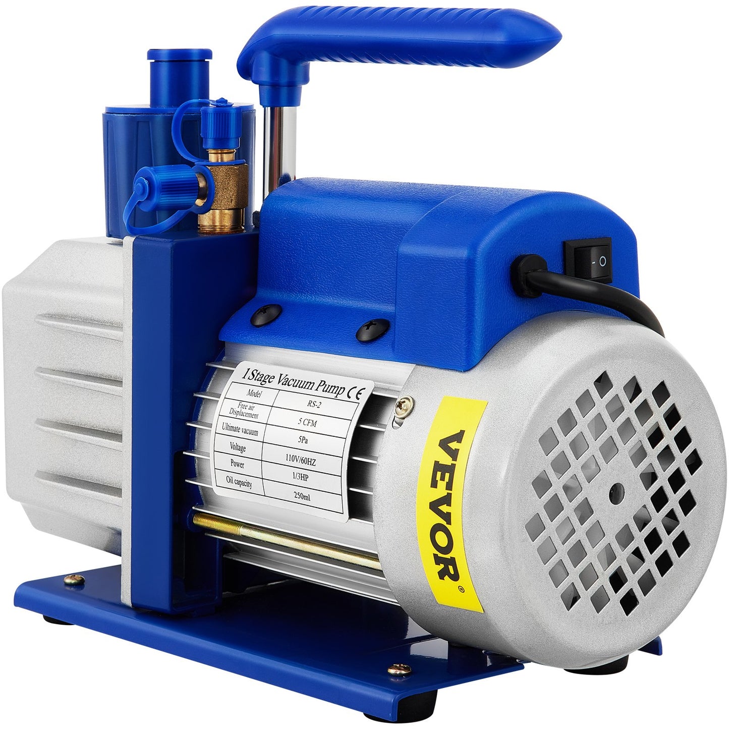 Vacuum Chamber with Pump Vacuum Chamber Kit 5 Gal 5CFM 1/3HP Single Stage