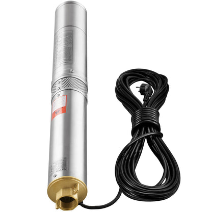Submersible pump with deep well in stainless steel water pump 750W 230V 7.1 m³/h