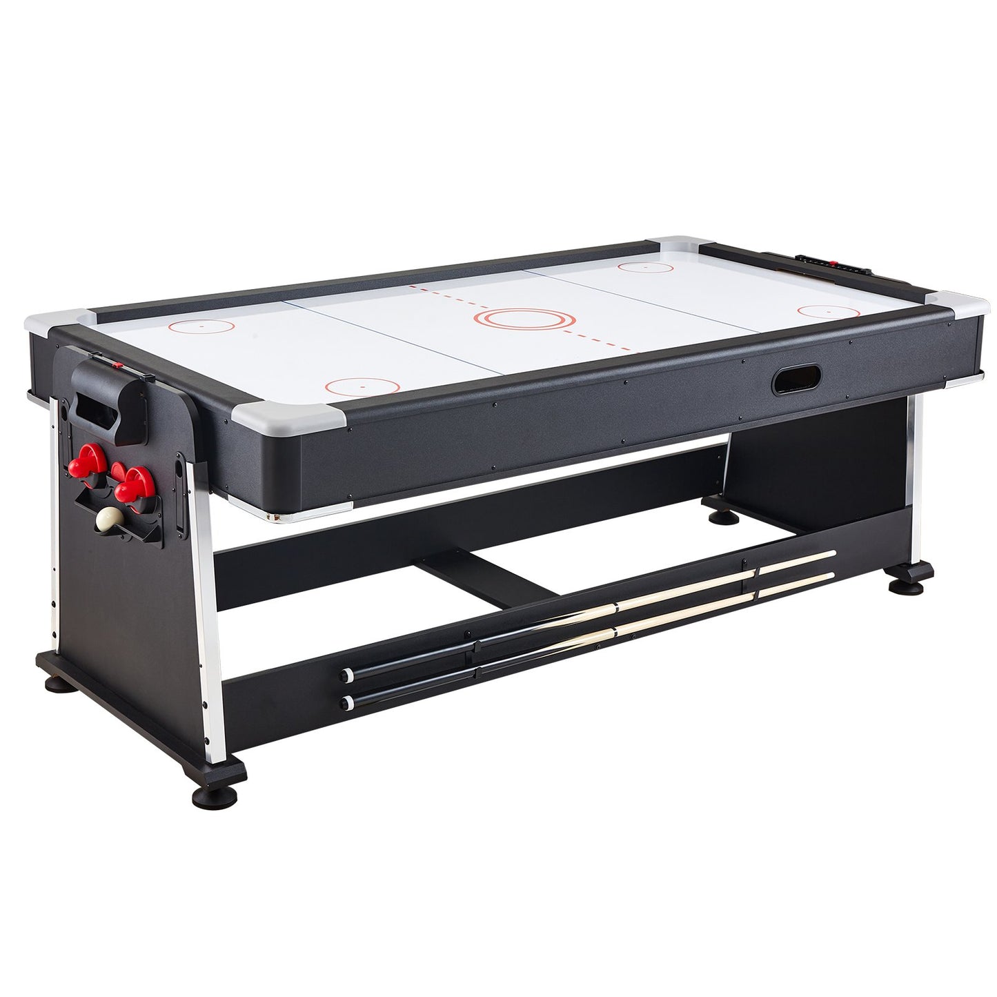 3-in-1 Rotierenden Swivel Multi Spiel Tisch Air Hockey Billard Tischtennis
