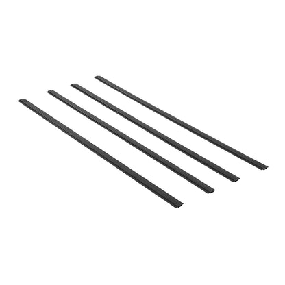 Maschendrahtzaun-Sichtschutzlamellen, Doppelwand mit Flügeln für 8 Fuß hohen Zaun