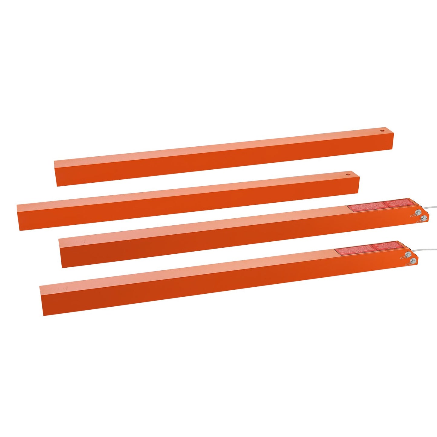 2-seitige Anhänger-Heckklappen-Hebehilfe, Tragkraft 163 kg, kompatibel mit offener Anhänger-Heckklappe und Rampe, mit Seitentasche von 25,4 bis 61 cm Höhe und Heckklappe oder Rampe von 1,2 bis 1,8 m Höhe