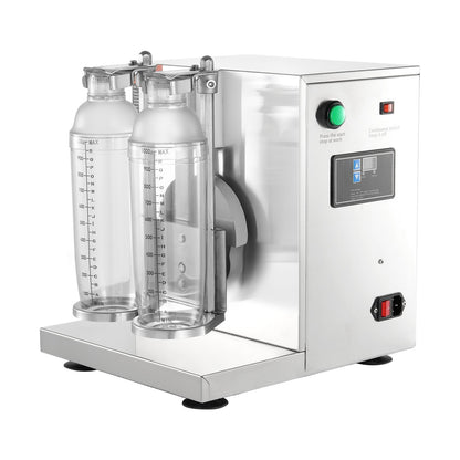 Milkshake Maker Machine 120W Elektrisk Milk Tea Shaker Rostfritt stål Kommersiell