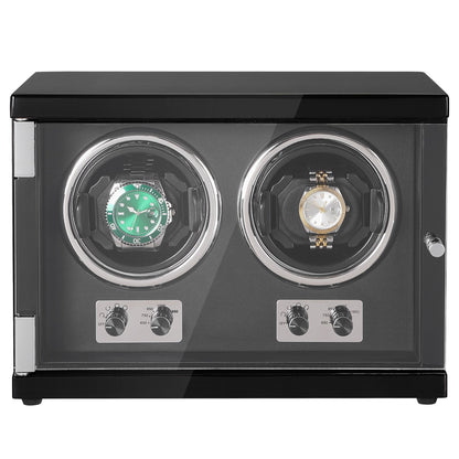 Watch Winder Dual Watch Winder for Automatic Watch with 2 Mabuchi Motors