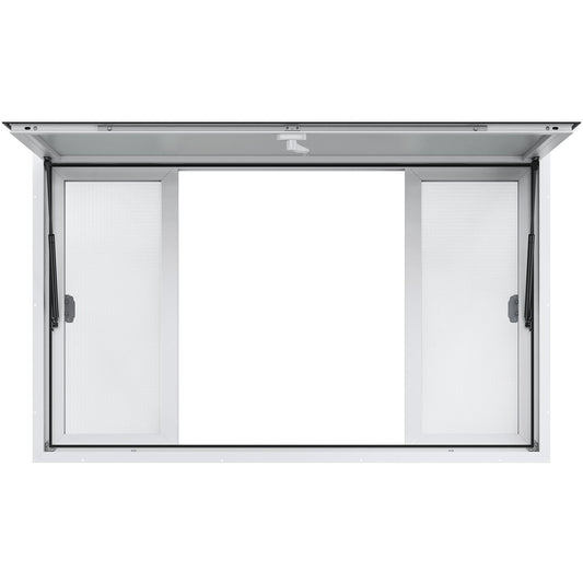 60"L x 36"W Concession Stand Serving Window Food Truck Service Awning
