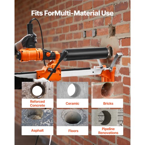 Diamantkernbohrgerät Hand- und Standkernbohrgerät für Beton, 20 cm