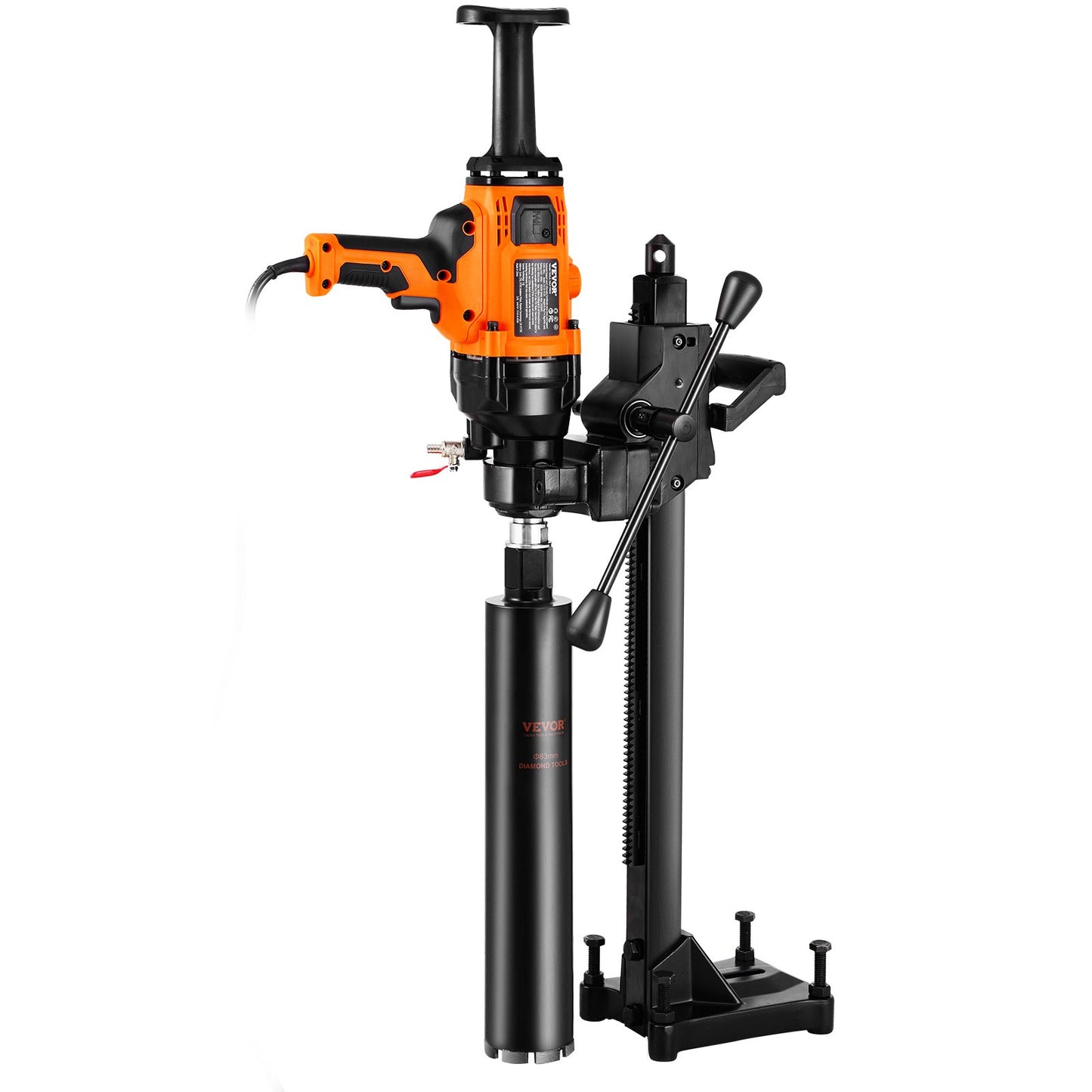 Core Drilling Machine 0.8-6.3 Inch Dia 2000W Handheld and Tripod Core Drilling Rig