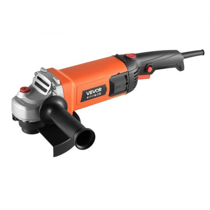 Angle Grinder, 7" Electric Grinder Power Tool, 13Amps 8500RPM High-Speed Corded Angle Grinders with 270° Adjustable Dust Guard for Metal Grinding, Cutting, Rust Removal (Disc Not Included)