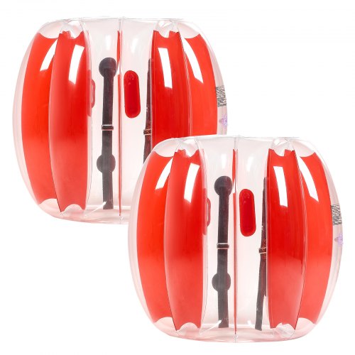 2er-Pack 3FT/0,9M Aufblasbare Bumper Balls PVC Body Sumo Zorb Ball Outdoor | EU