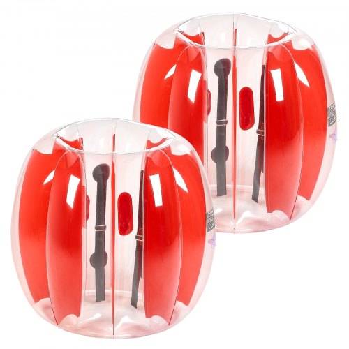 2er-Pack 3FT/0,9M Aufblasbare Bumper Balls PVC Body Sumo Zorb Ball Outdoor | EU