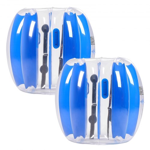 2er-Pack 3FT/0,9M Aufblasbare Bumper Balls PVC Body Sumo Zorb Ball Outdoor | EU