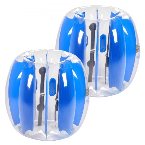 2er-Pack 3FT/0,9M Aufblasbare Bumper Balls PVC Body Sumo Zorb Ball Outdoor | EU
