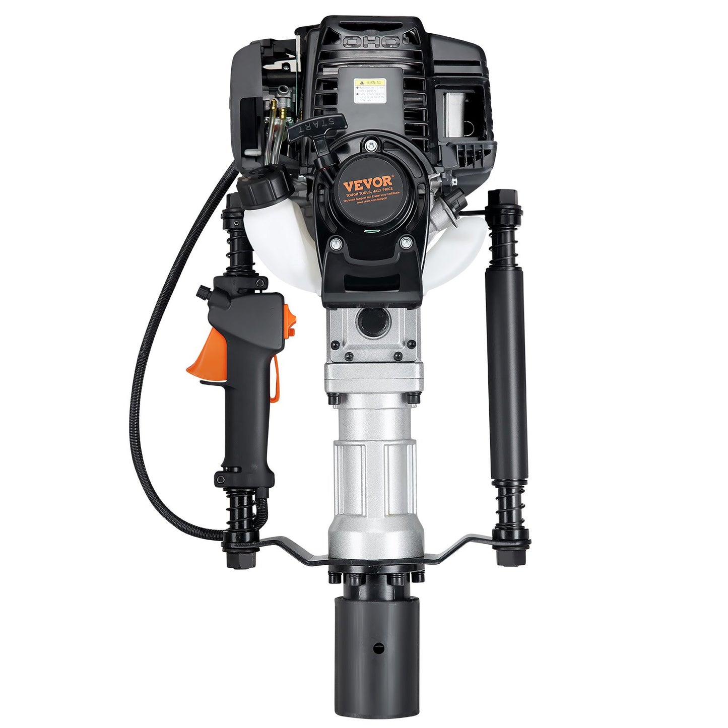 37,77 ccm Benzinbetriebener T-Pfostentreiber, 4-Takt, 2-Kopf-Zaunstapler