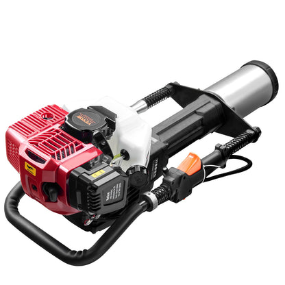 52cc Gas Powered T-Post Driver 2-Stroke Fence Posting Pole with 3 Heads