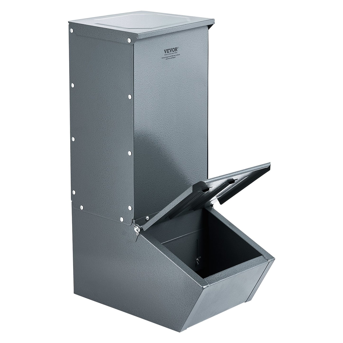 Schweinefütterer, 2,2 Scheffel, Metall, Doppeltür, Schweinefütterer, füttert bis zu 5 Schweine