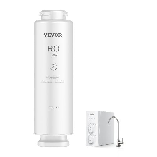 Reverse Osmosis System, 400 GPD 9-stage Reverse Osmosis Water Filter Replacement, RO Filter Cartridge for 24 Months, Reduces Lead, Chlorine, Rust, Compatible with SS-001 Under Sink Water Filter