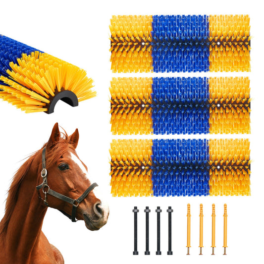 Livestock Scratching Brush 3pcs Itch Relief Horse Scratcher Brush 20 inch