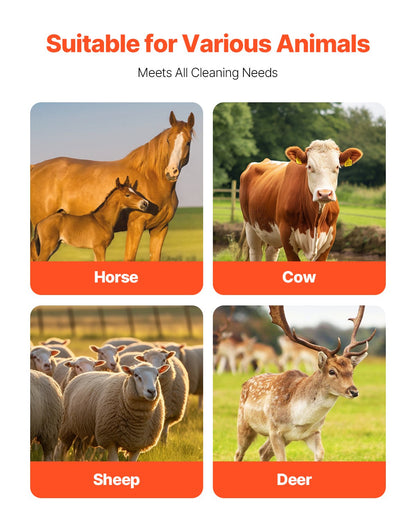 Cattle Scratching Brush 6pcs Itch Relief Horse Scratching Brush 20 inch