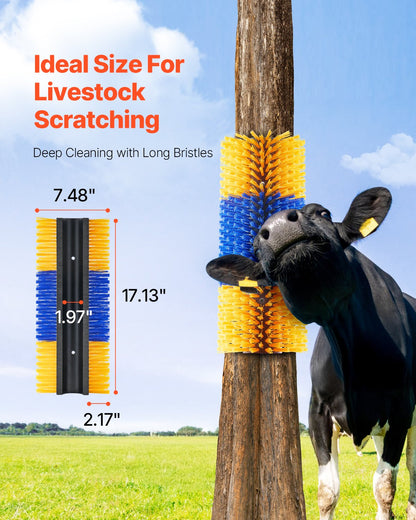 Cattle Scratching Brush 2pcs Itch Relief Horse Scratcher Brush 17.1 inch