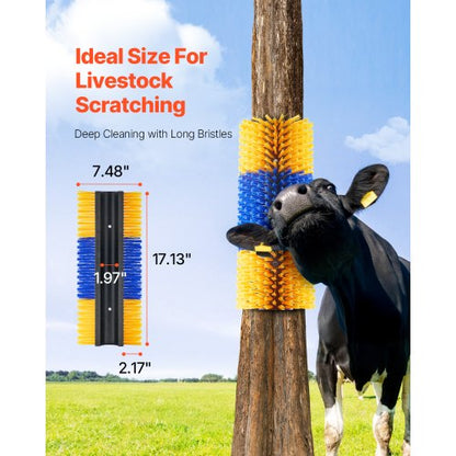 Livestock Scratching Brush 6pcs Itch Relief Horse Scratcher Brush 17.1 Inch | EU