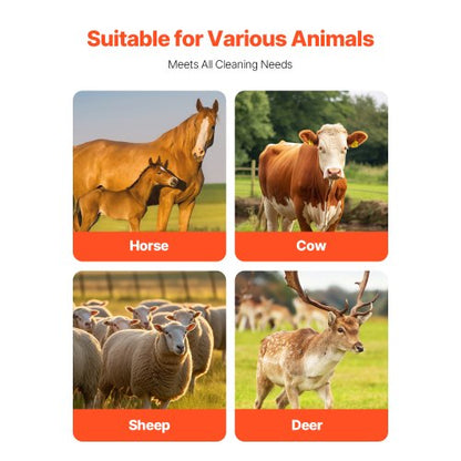 Livestock Scratching Brush 6pcs Itch Relief Horse Scratcher Brush 17.1 Inch | EU