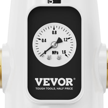 Spin Down-filter, 40 mikron helhussedimentfilter för brunnsvatten, 3/4" GM + 1" GM + 3/4" GF, 4 T/H hög flödeshastighet, för vattenfiltreringssystem i hela huset, brunnsvattensedimentfilter