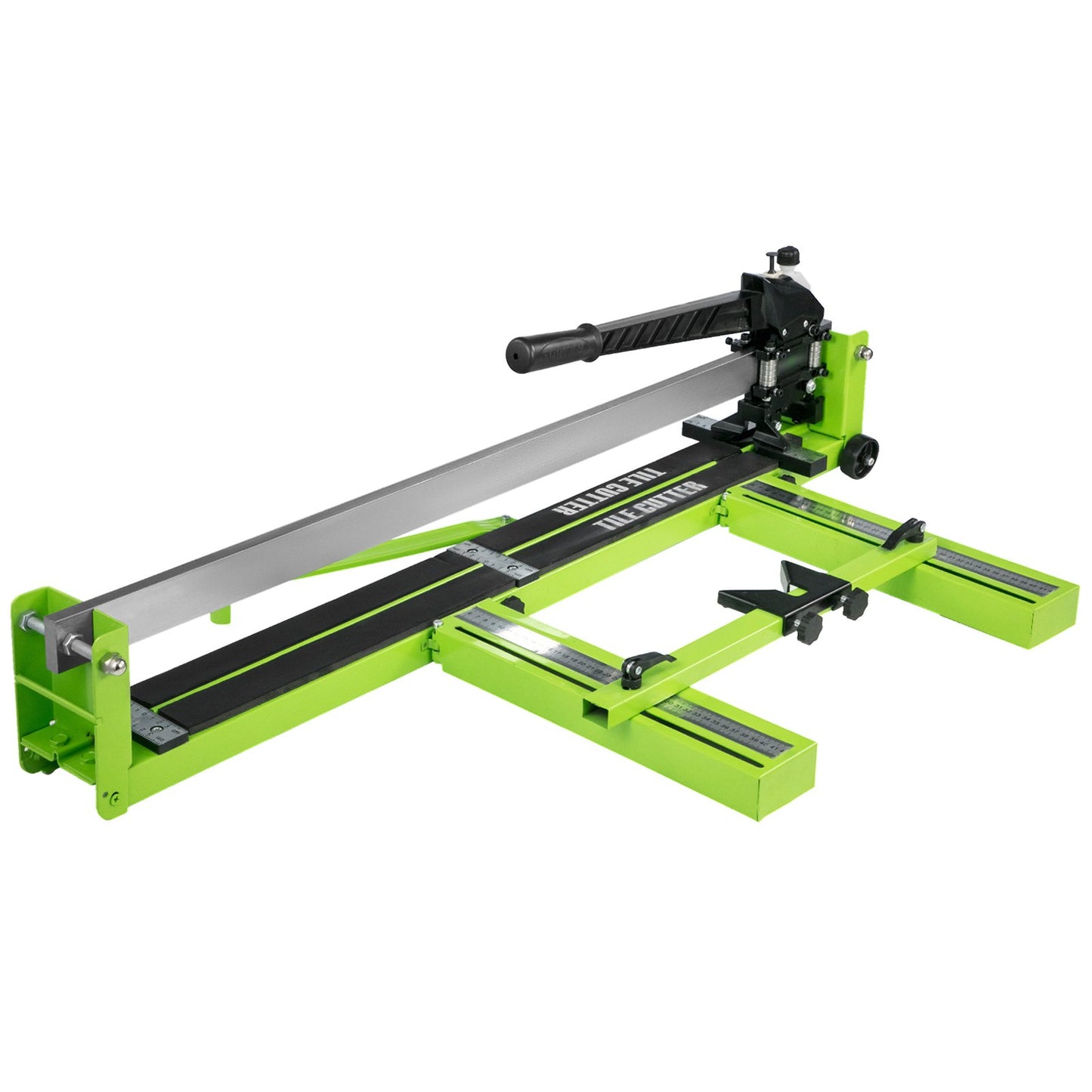 Tile Cutter 31.5 Inch Manual Tile Cutter 1.4 Inch Tile Cutter Ceramic Porcelain Cutter with Laser Guide All Steel Frame and Bonus Spare Cutting Wheel Tile Cutter Hand Tools