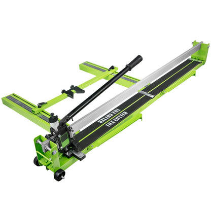 Tile Cutter 47 Inch Manual Tile Cutter 1.4 Inch Tile Cutting Machine Ceramic Porcelain Cutter with Laser Guide Full Steel Frame and Bonus Spare Cutting Wheel Tile Cutter Hand Tools