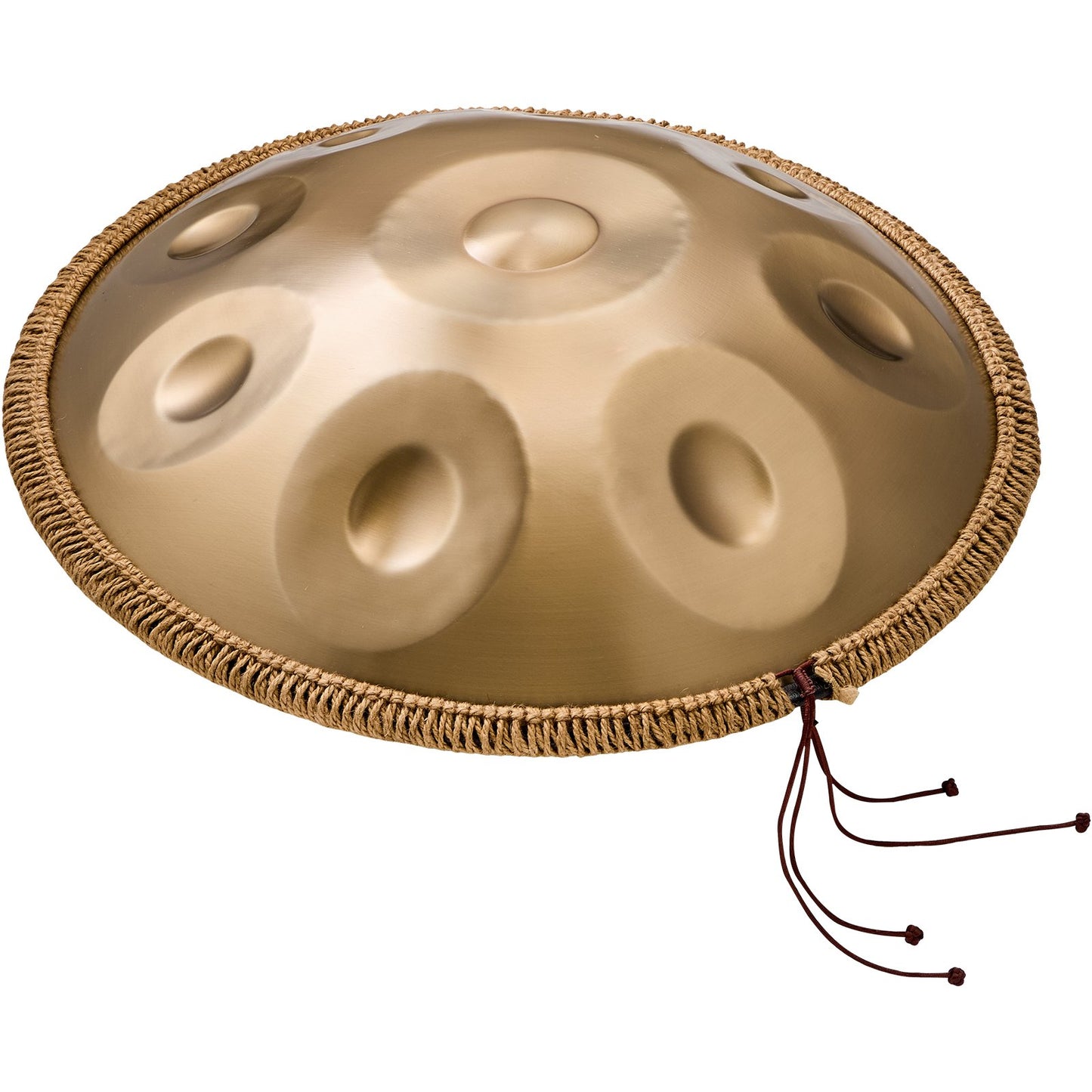 Handpan Trumma 22 in 9 Notes D Minor Steel Handtrumma med klubbor för vuxna