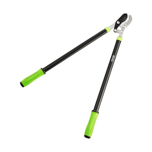 Loppers for Tree Trimming, 32 inch Garden Anvil Trimmer with Compound Action, Sharp Steel Blade, Heavy Duty Tree Branch Cutter Up to 2 inch Dia Cut Capacity, Ergonomically Designed Handles