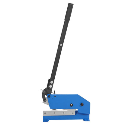 12" Manual Hand Plate Shear for Metal Sheet Processing, HS-12 Benchtop Cutter with Q235 Material, for Crafts Thick Steel Crafting, Heavy Duty Roll Press Machine for Builders, DIY Enthusiasts