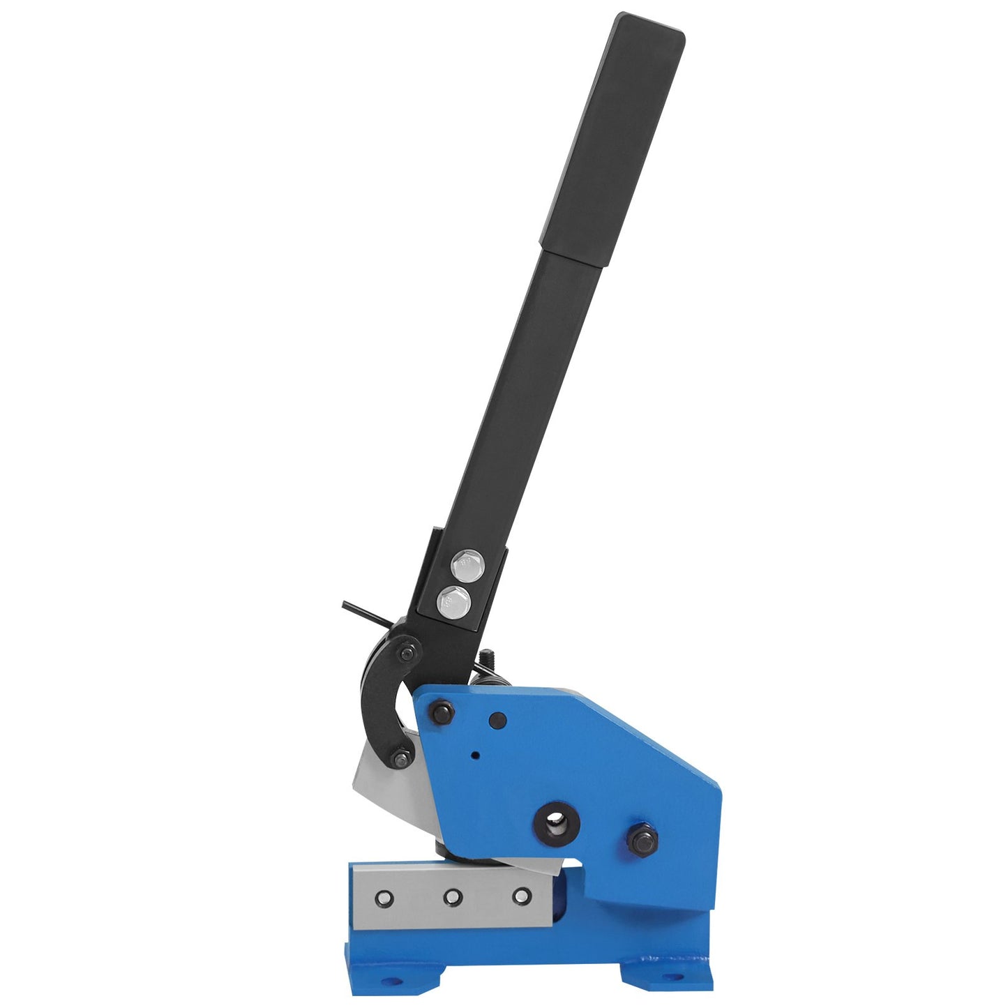 5" Manual Hand Plate Shear for Metal Sheet Processing, HS-5 Benchtop Cutter with Q235 Material, for Crafts Thick Steel Crafting, Heavy Duty Roll Press Machine for Builders, DIY Enthusiasts