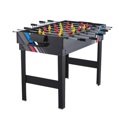 122 cm Air Hockey Bord 4-i-1 Combo Spelbord Fotboll Ping Pong Biljard