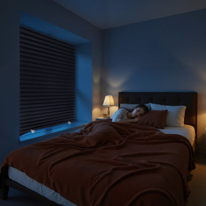 Paper Blinds, 6 Pack, 36 in x 72 in, Temporary Blackout Pleated Paper Shades, No Tools No Drilling, Pleated Blinds with Adhesive, Easy to Cut and install, for Indoor Windows, Kitchen, Bedroom