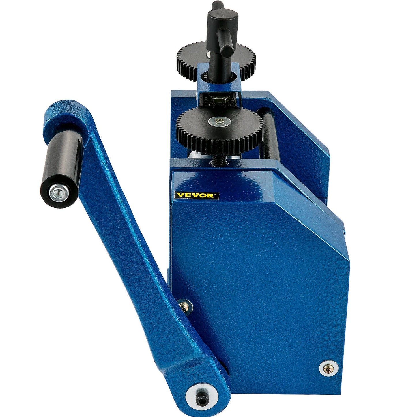 Walzwerk 4,4"/112 mm Schmuckwalzwerk Maschinenverhältnis 1:2,5 Drahtwalzwerk 0,1-7 mm Pressdicke Manuelles Kombinationswalzwerk für Schmuckblech Quadratisches Halbkreis-Kreismuster