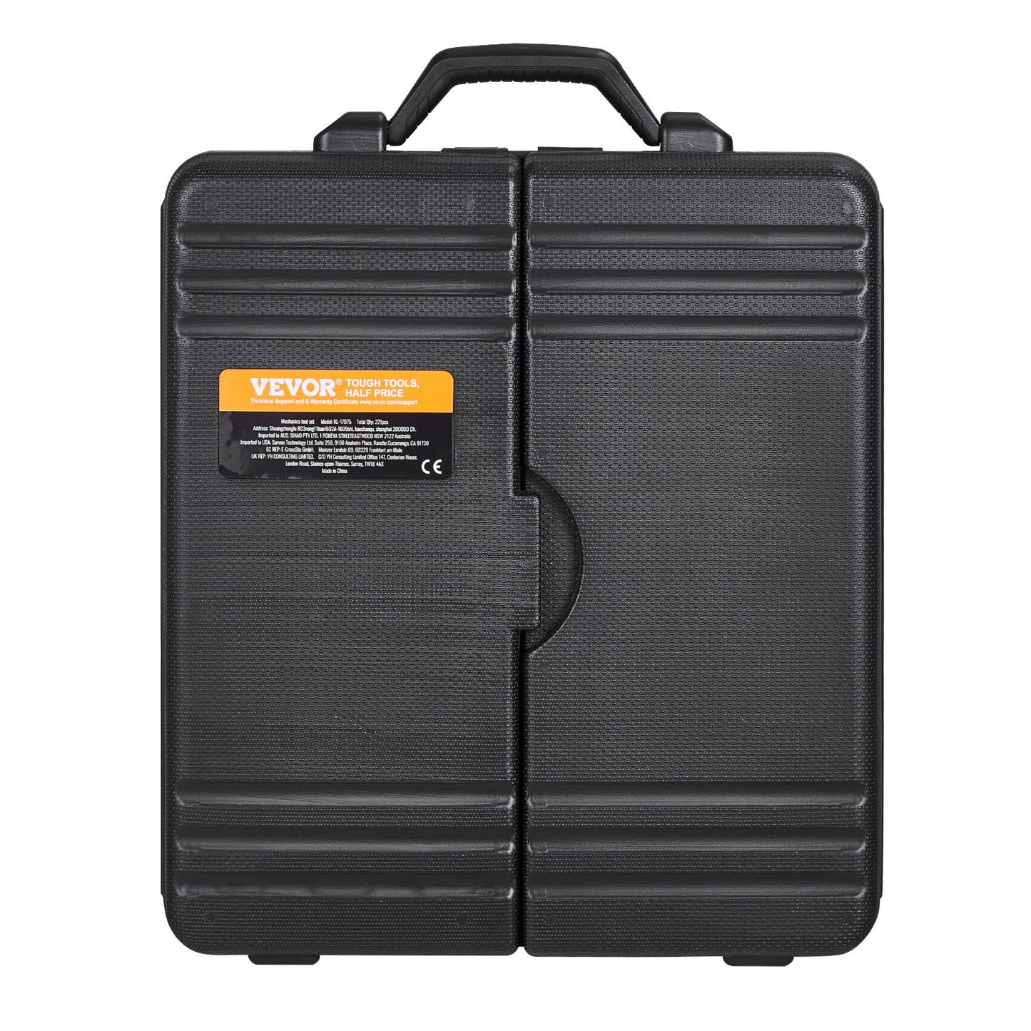 221-teiliger Mechaniker-Werkzeugsatz 1/4" und 3/8" Antriebsnüsse SAE und metrisch