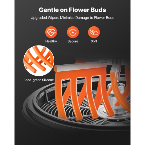 knoppbladsskåltrimmer, 600 mm manuell knopptrimmer, med vassa blad i rostfritt stål, visuell skärning, våt- och torrskärmaskin för hydroponisk skärning, vriden spinnskärning för växter, blad, knoppar och blommor |  EU