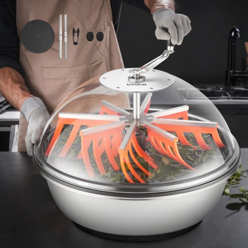 Bud Leaf Bowl Trimmer, 24 in Manual Bud Trimmer, with Sharp Stainless Steel Blades, Visual Cutting, Wet & Dry Hydroponic Cutting Machine, Twisted Spin Cut for Plants Leaves Buds Flowers