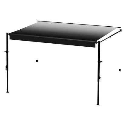 16' RV Ersättningsmarkis Manuell släpmarkis för de flesta DC12V husbilar