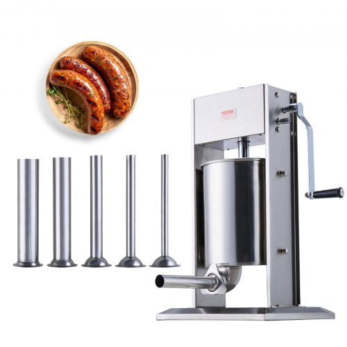 Manual Sausage Stuffer 10 L Vertical Sausage Machine 304 Stainless Steel