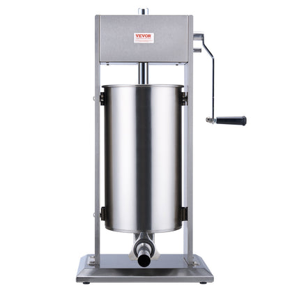 Manual Sausage Stuffer 15 L Vertical Sausage Machine 304 Stainless Steel