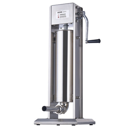 Manual Sausage Stuffer 7 L Vertical Sausage Maker 304 Stainless Steel